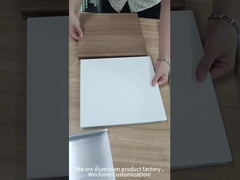 Usine de produits en aluminium, personnalisation de bienvenue