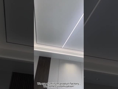 Usine de produits en aluminium, personnalisation de bienvenue