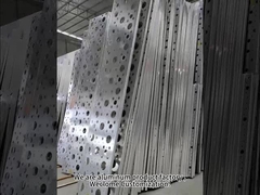 Cabinet en aluminium en forme de t de système de transporteur pour la décoration intérieure avec blanc et d'or