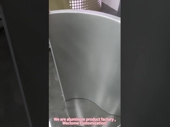 Paroi incurvée Panneau de revêtement de colonne en aluminium Colonne carrée Colonne carrée Couverture 2,5 mm