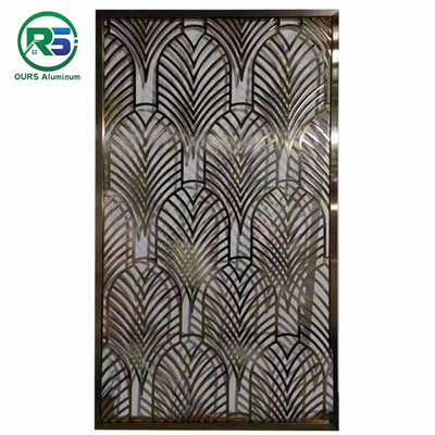 Branch Laser Cut Metal Privacy Screen Outdoor Indoor Aluminum Panel 1800*5000mm