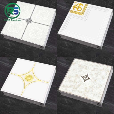 Artistic Perforated Metal Tiles For Modern Home Kitchen Washroom Decoration 300*300mm 600*600mm