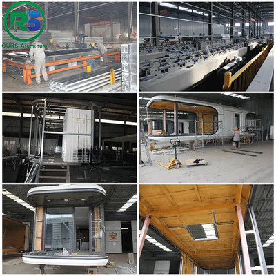 40ft Sunshine Alcoa Aluminum House Complete Container Hotel Capsule Home